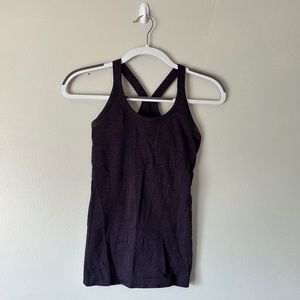 Purple Lululemon Ribbed Tank